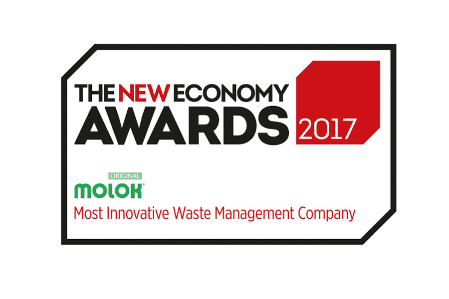 Молок получил награду за самую инновационную компанию по управлению отходами 2017